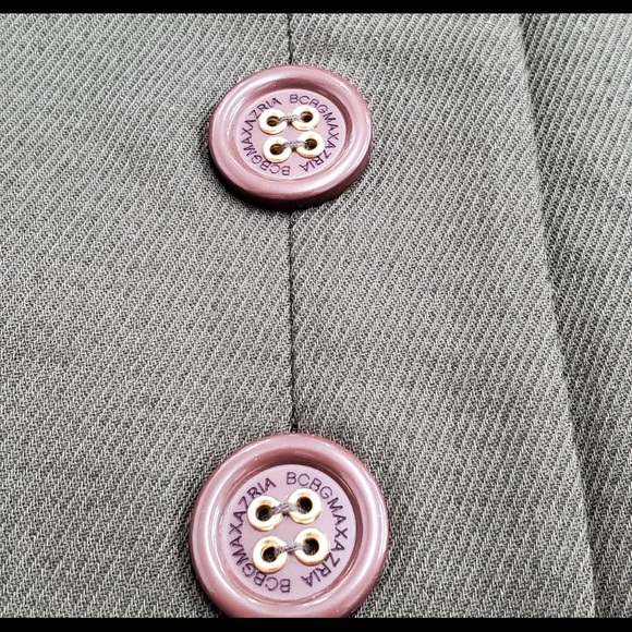 NWT BCBGMaxAzria Penny Military Pencil skirt olive - Picture 3 of 4